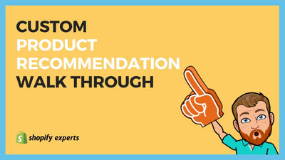 Custom Shopify Product Recommendation/Calendar Booking Walkthrough